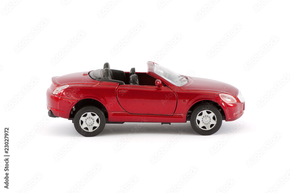 Red sports car (toy car)