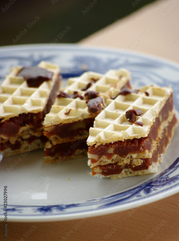 Chocolate cake wafers nb. 16 Chocolate cake wafers nb. 16