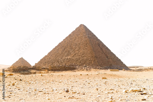 the pyramids of Giza  Egypt