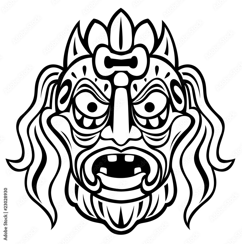 Obraz premium Ancient mask