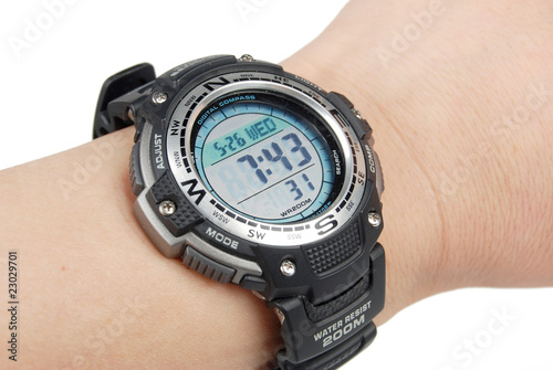 electronic waterproof watch