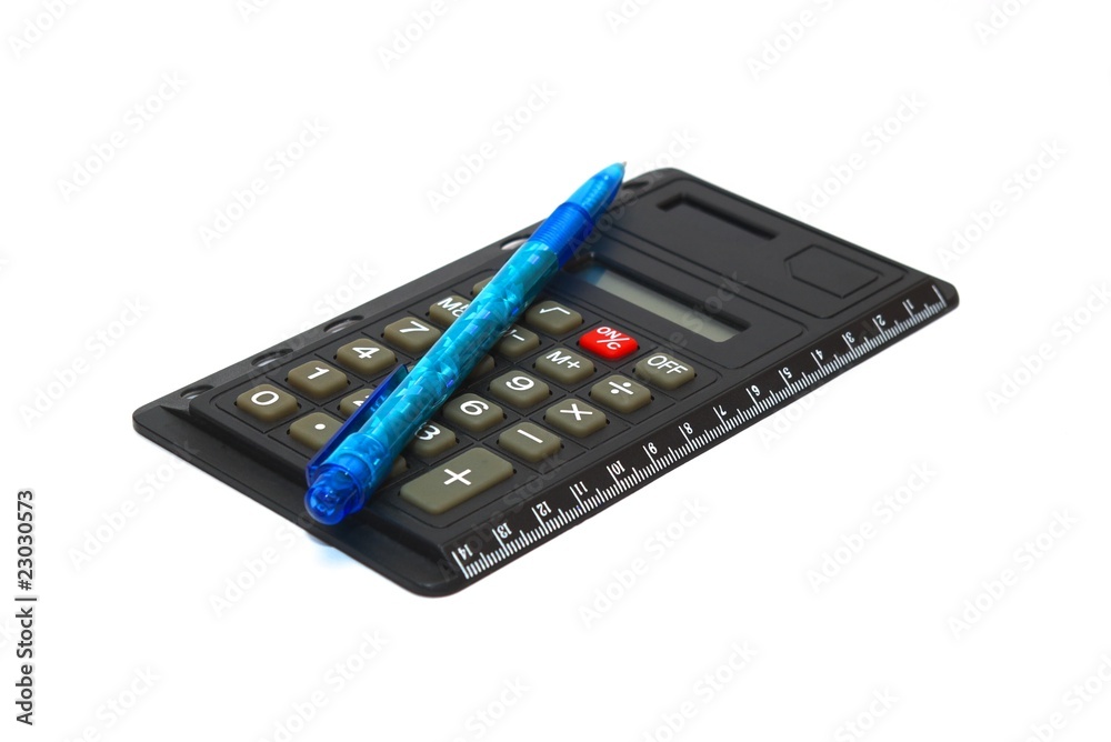 Calculator with pen Calculator with pen