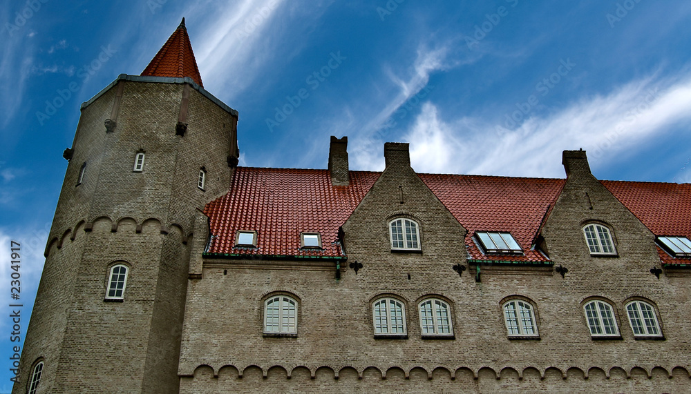 Naklejka premium Château à Aalborg au Danemark