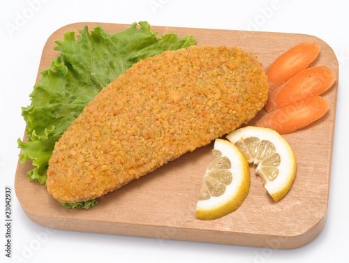 Cotoletta di pollo photo