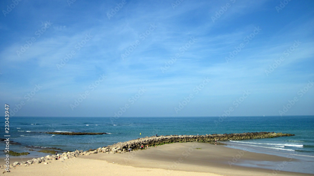 Playa de Santa María del Mar,Cádiz.España