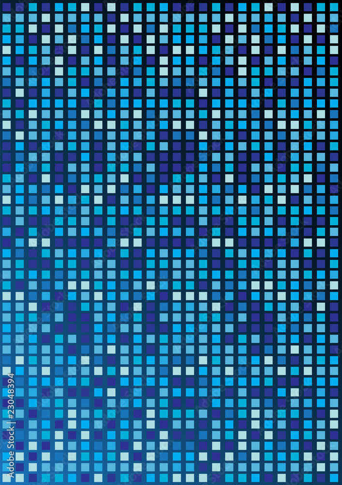 Blue Cubes Blue Cubes