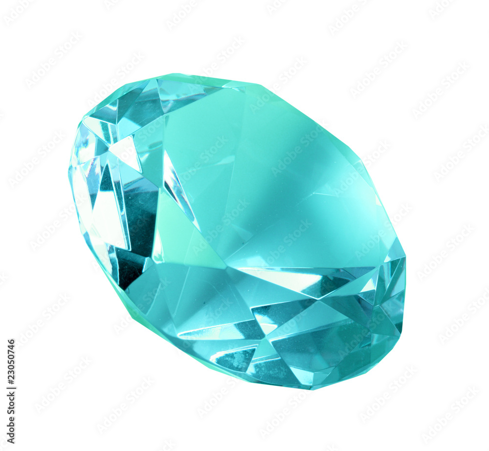 Singe blue crystal diamond Singe blue crystal diamond
