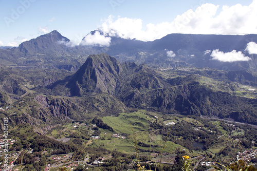 Obraz na płótnie Cirque de Salazie - Ile de la Réunion w salonie