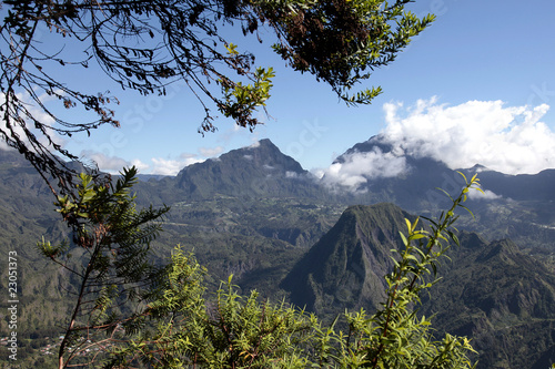 Obraz na płótnie Cirque de Salazie - Ile de la Réunion w salonie