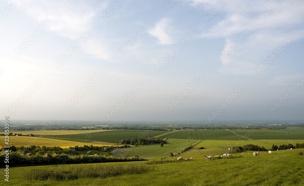 Rural Oxfordshire England