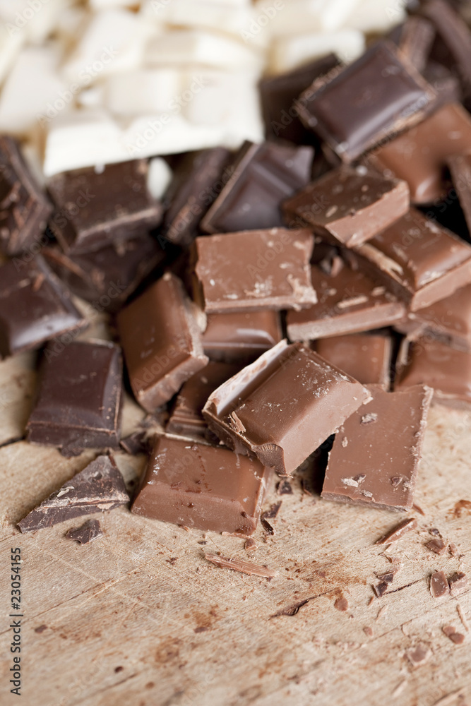 Close up of high quality handmade chocolate Close up of high quality handmade chocolate