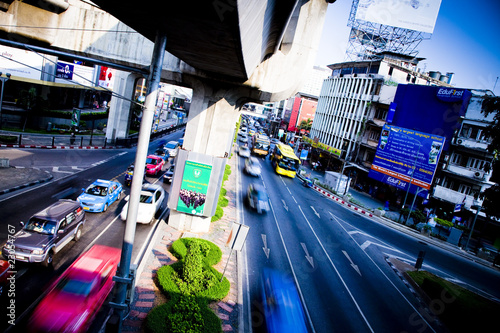 Photography verkehr in bangkok