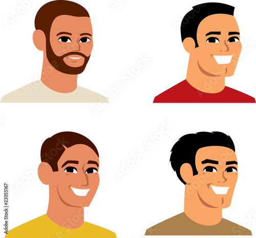 Cartoon Avatar Portrait Illustration