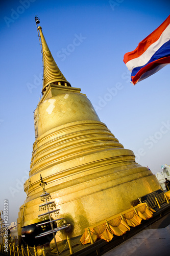 Photography golden mount, bangkok