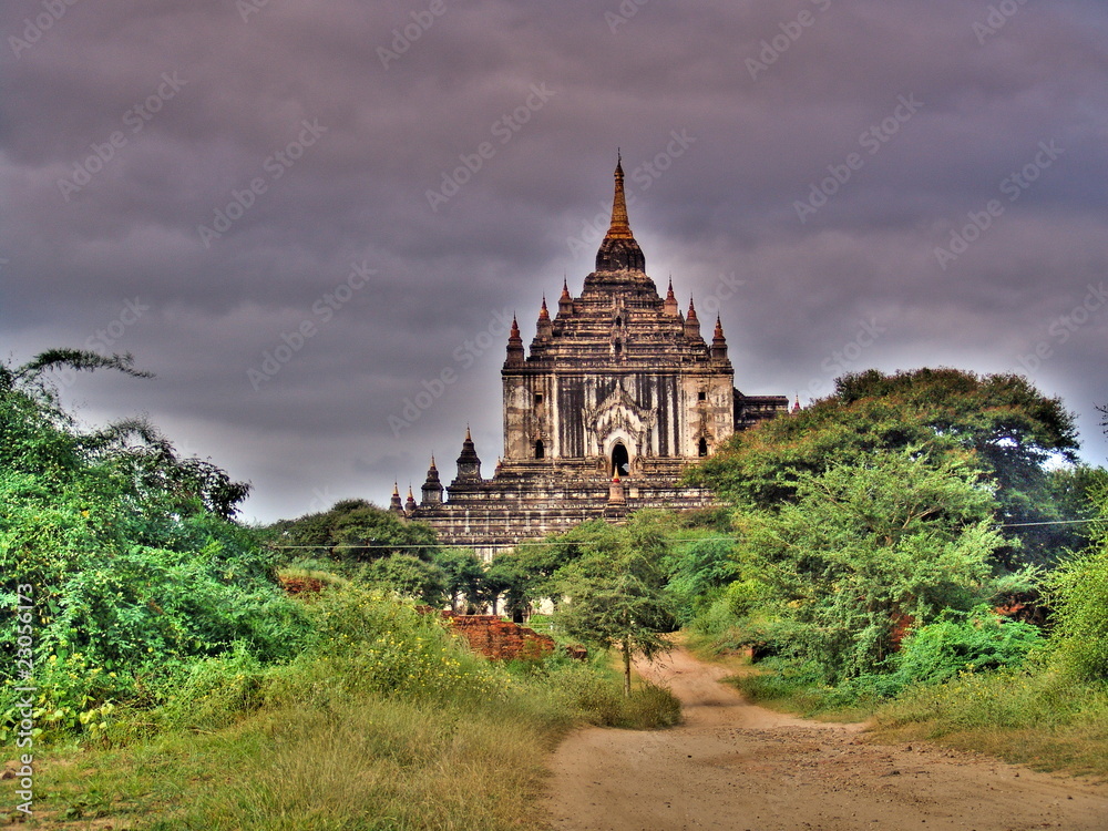Myanmar, Bagan - Thatbyinnyu Patho nb.1