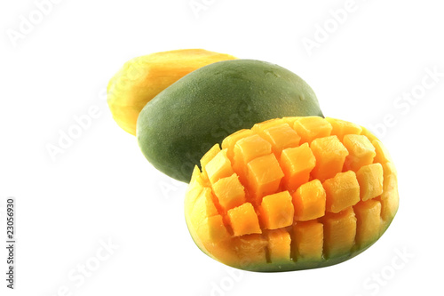 three mango in row
