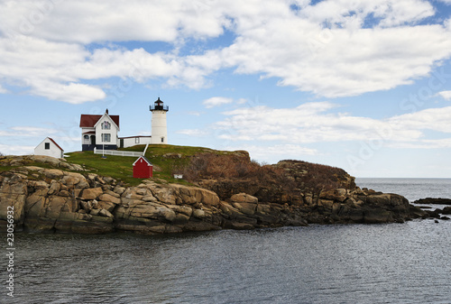 Coastal Lighthouse And Keepers Residence