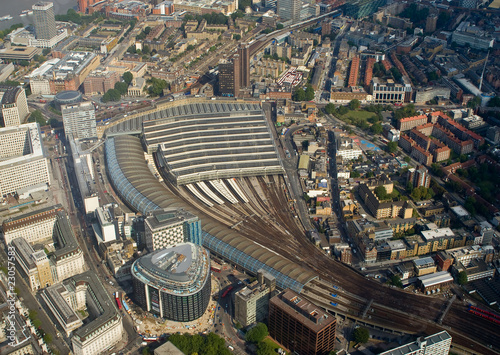 Waterloo train station, London
