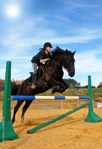 saut d'obstacle