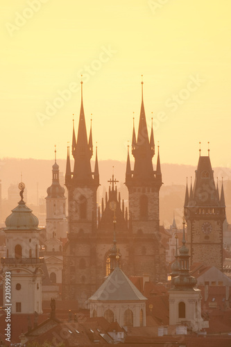 Canvas Print czech republic, prague