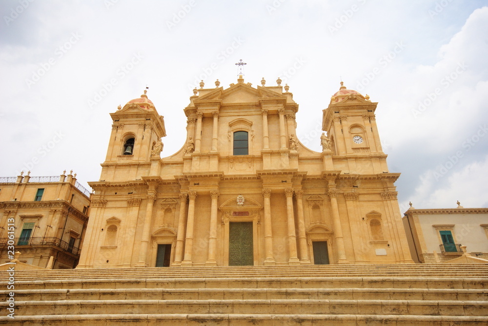 Obraz premium verso la chiesa