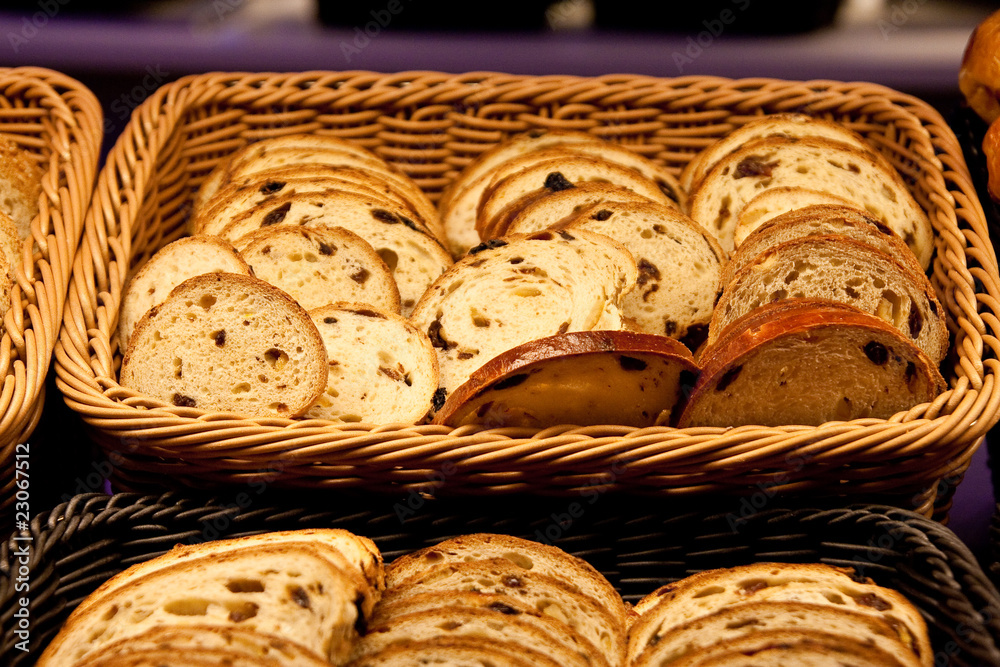 Fresh Sliced Raisin Bread Fresh Sliced Raisin Bread