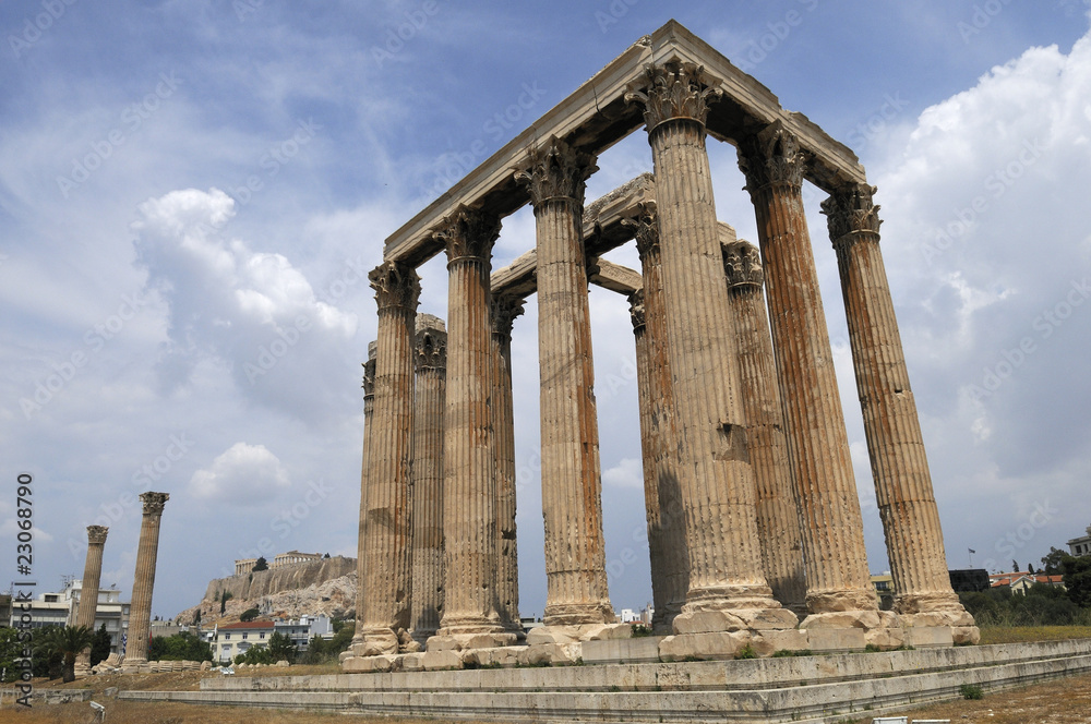 Temple Olympieion à Athènes