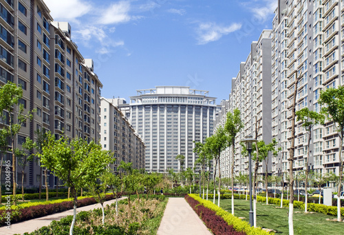 Modern Condominium Towers