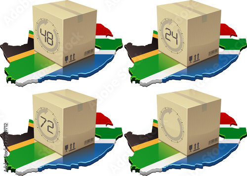 Délais de livraisons en Afrique du Sud (détouré)