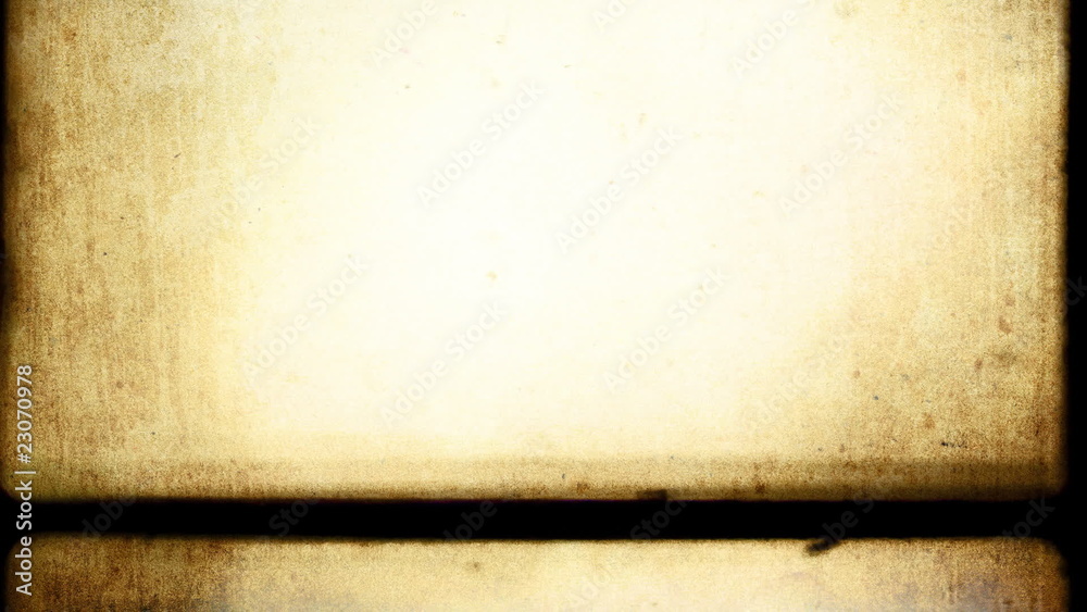 Grunge old projector film blinking, offset frame. HD, loop (vj).