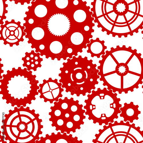 seamless gear and cogwheel background