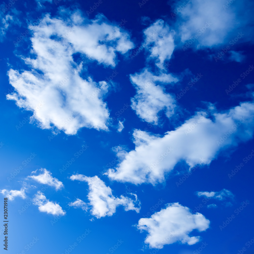 Obraz premium abstract clouds in the blue sky