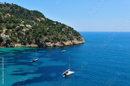 Cala Vadella Ibiza Spain photo