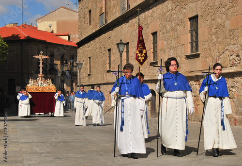 Prozession in Salamanca, Ostern