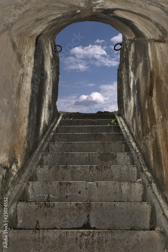 scalinata rifugio