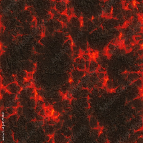 volcanic lava seamless texture