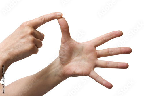 Fotografia hands counting