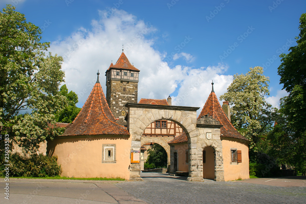 Das Rödertor in Rothenburg ob.d.Tauber Das Rödertor in Rothenburg ob.d.Tauber