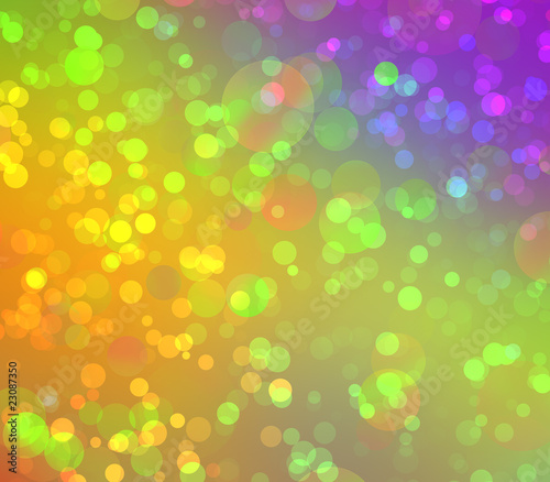 Multicolored abstract bokeh background
