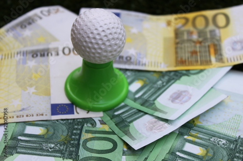 Golf Ball & Euros