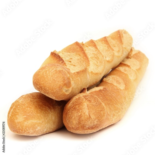 Obraz na płótnie Baguettes françaises w salonie