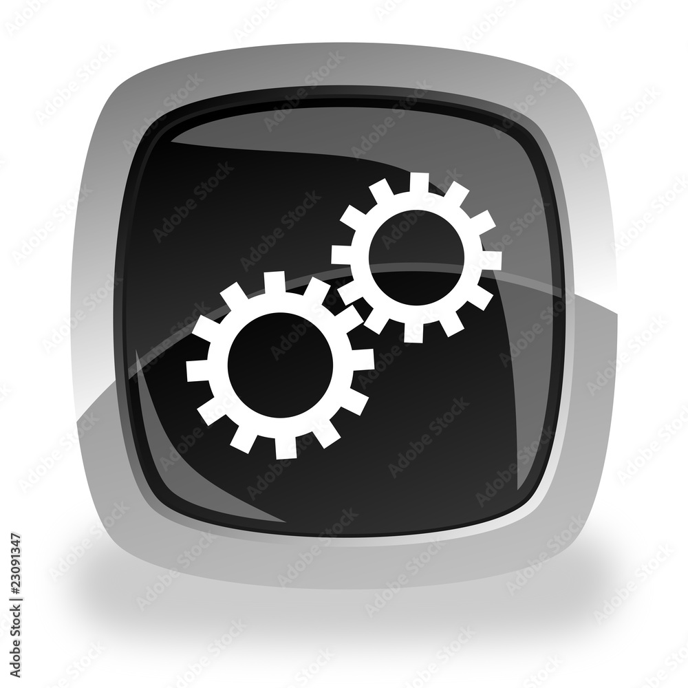 gear internet icon gear internet icon