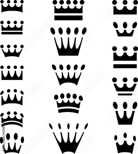 crown icons simple photo