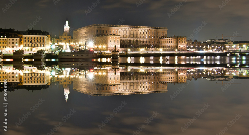 Palais royal à Stockholm : Stockholms Slott
