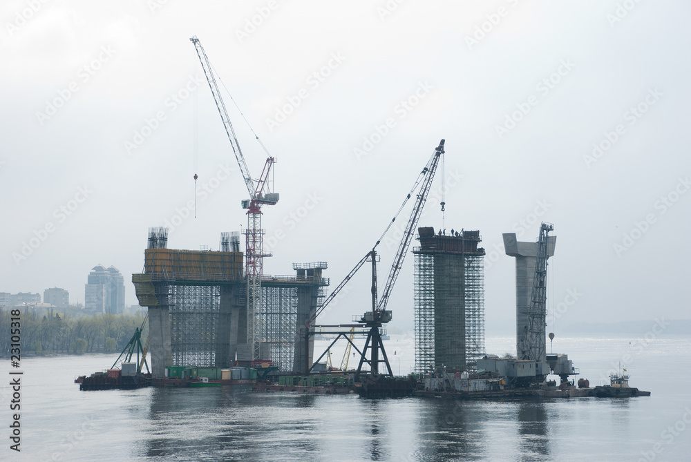 Construction of a bridge