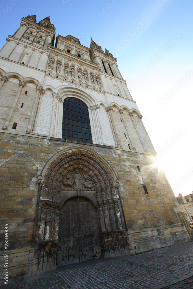 Fototapeta premium cathedrale angers 2