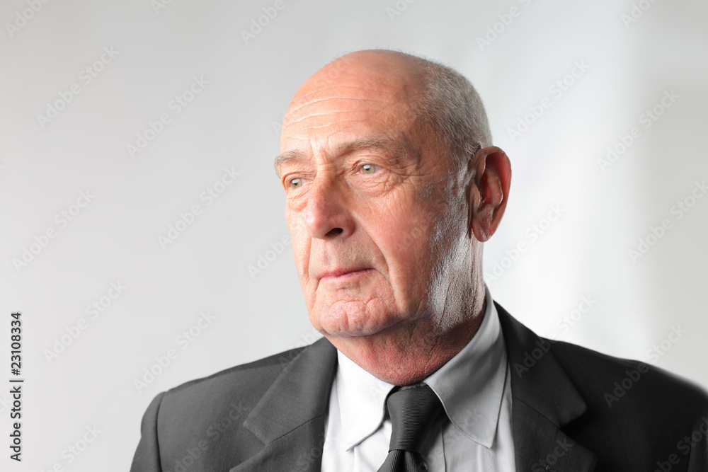 Senior businessman
