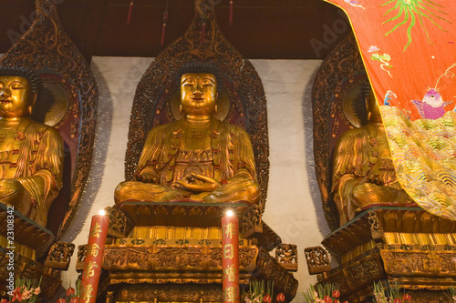 chine,changai : temple du bouddha de jade