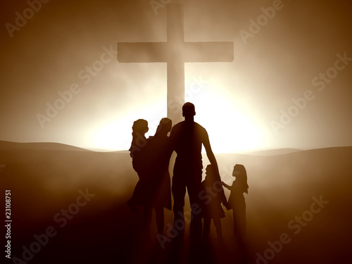Family at the Cross