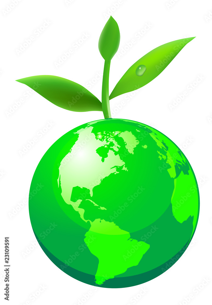 green globe